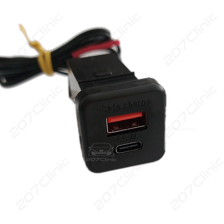 پورت شارژر فابریک ۲۰۷ مجهز به فناوری PD 3.0 و QC 3.0